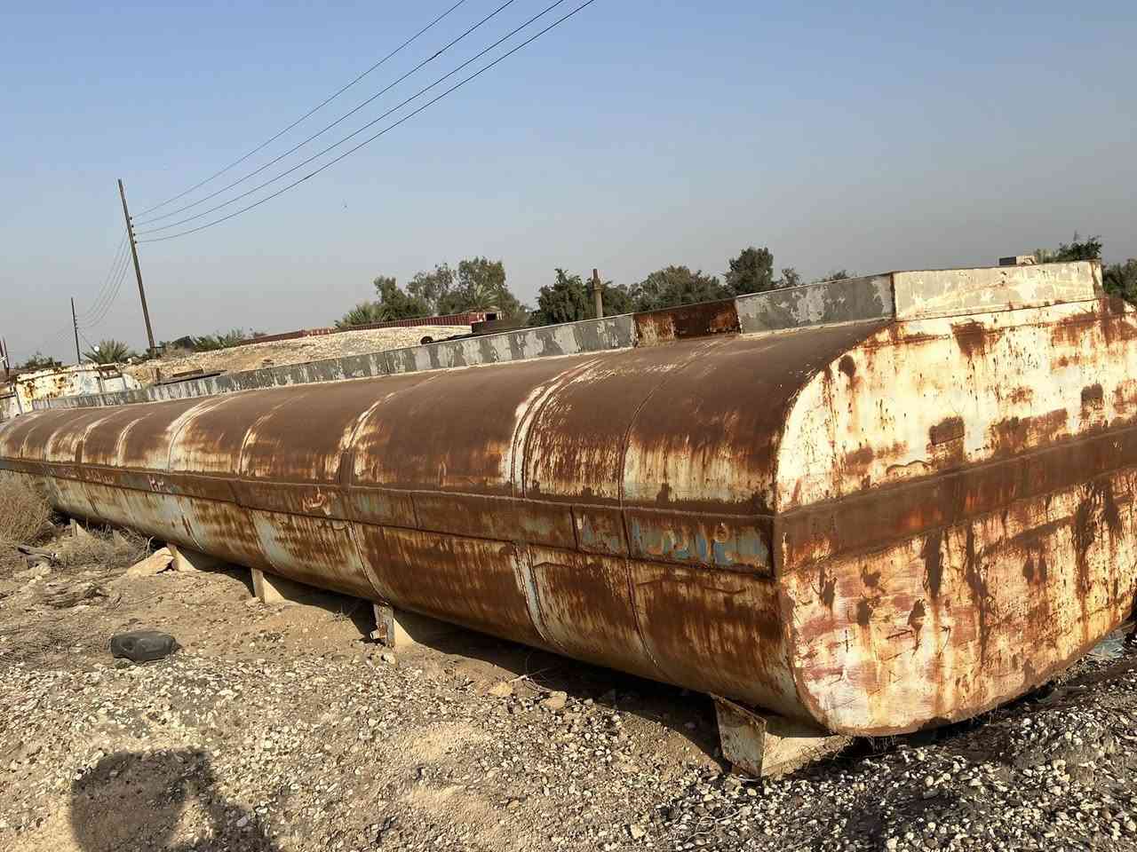 يالله توفر جميع انواع الخزانات للمياه أو الكاز احجام مختلفة نضاف للبيع السعر وللاستفسار اتصل ع 

‭٠٧٧٤ ٣٥٢ ٩٠٦٨‬
العنوان بابل الحصوه طريق حله بغداد
