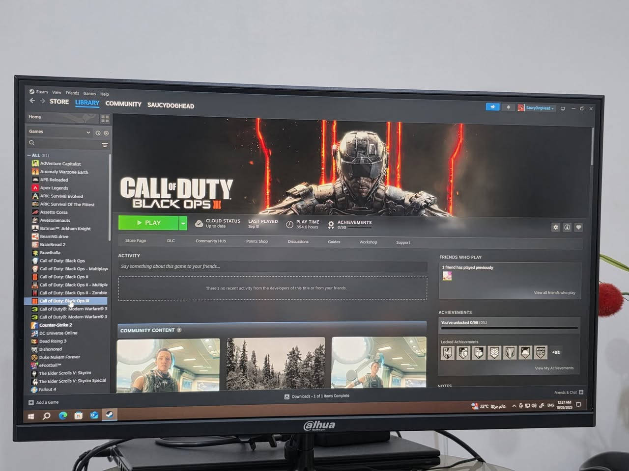 للبيع نضافه 99% امانه الله Pc
المواصفات !
GPU: GeForce GTX 1660 SUPER
CPU: Intel Core i5-9400
Motherboard: Intel H310
RAM: 16GB 3200MHz
Storage: SSD 120GB + HDD 1TB 7200RPM
Power Supply: 600W 80+
Case: FANTECH CG71 PULSE
السعر ٦٠٠ الف و بيه مجال
للتواصل (***********)
