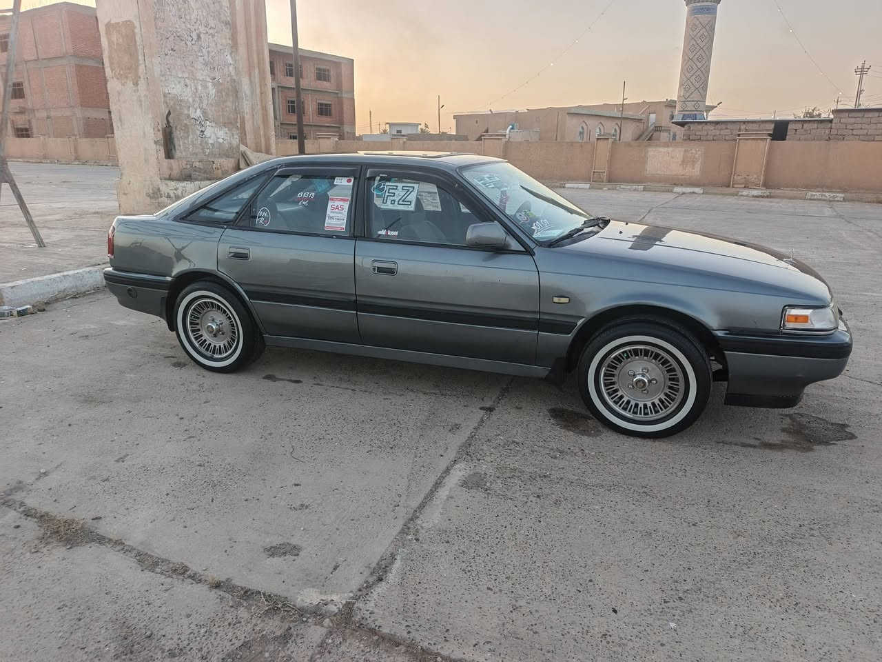 مازده 626 مصبوغه عام جماليه فقط
تبريد محرك وكير كله درجه اوله 
موديل 1990 السياره احله من الصوره 
رقم أربيل بيه بطاقه بانزين 
سعر 40 وبيه مجال 
***********
