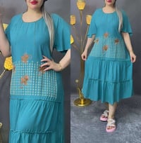 كشمير مطرز • كلوشة • مقاسات 2XL-5XL