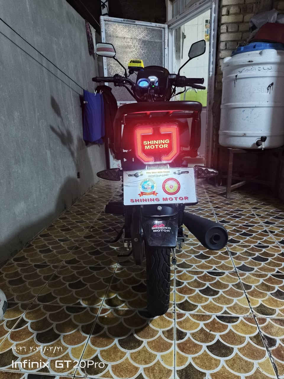اسلام عليكم دراجه شاينك موديل 2026 للبيع
محرك 200 
شحن 🔋⚡ يؤاسبي
دبل اشاره 
حمالاه موبايل 
دراجه 5 كير مواصفات خير من الله 
مكفوله كفاله عامه 
شخط مابيه 
صارلي شهر من طلعته من الوكيل 
لايت ثلجي مفوله دراجه 
السعر عل خاص بس اشراي يجي خاص


**إذا كنت صاحب هذا الإعلان وتريد حذفه لأي سبب، رجاءا أرسل رسالة إلى الدعم الفني**