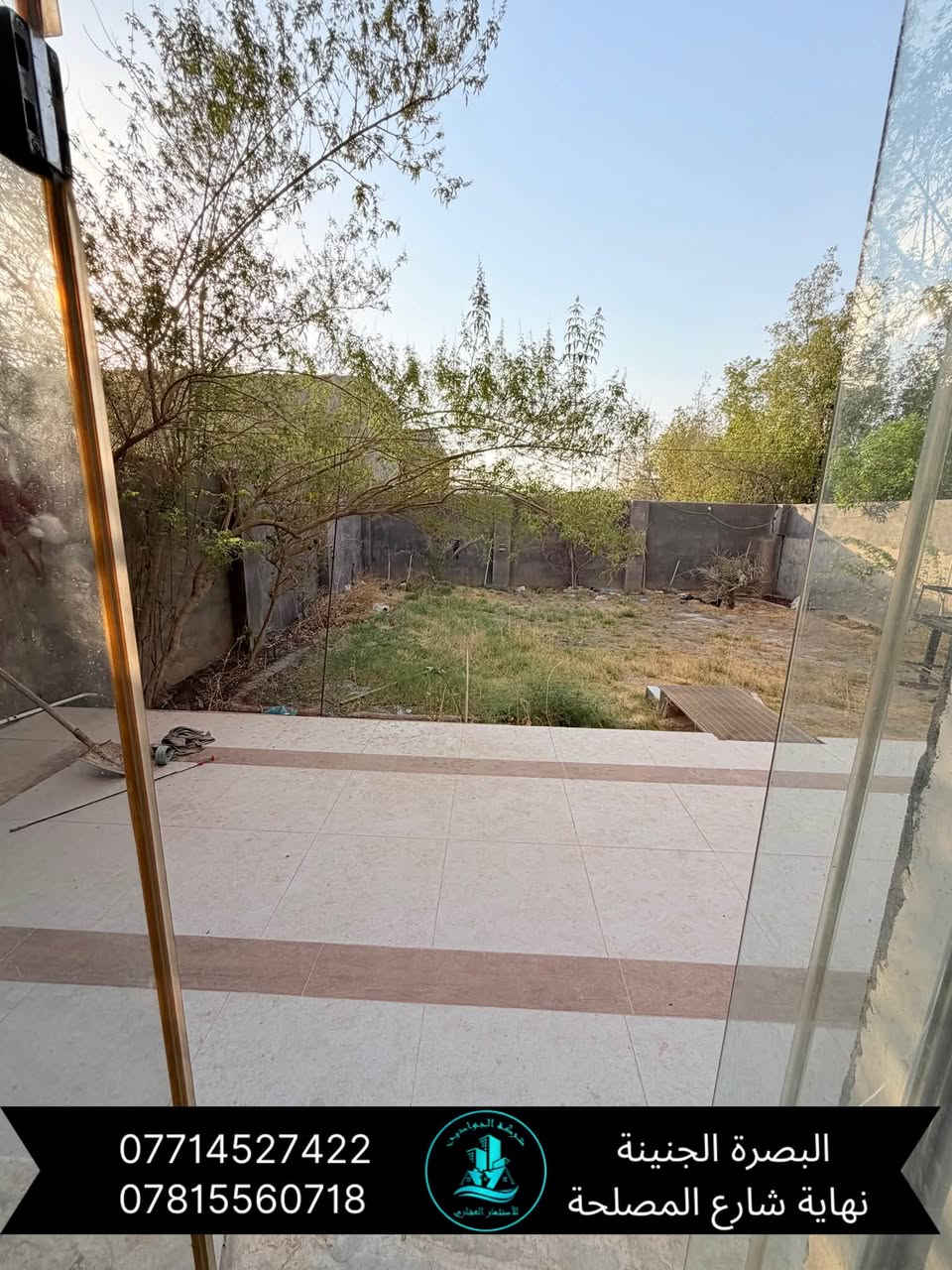 🔷(بيت للبيع)🏡//بناء حديث //سنة البناء (2024)/
🌀المساحة (450) متر الواجه (15) متر/
بناء الطابق الاول طابوق الطابق الثاني ثرمستون//

🌀(الموقع التنومه قرب مكتبة أيمن موقع راقي جدا) 

🌀(يحتوي البيت على/اربع غرف منام ومن ضمنها غرفة ماستر/ هول/ ديوانيه/مطبخ حار بارد/ صحيات عدد(4)/كراج/حديقه خلفيه//

🌀(جنس العقار طابو زراعي سند (25) المالك عراقي)

🌀 السعر (450) مليون قابل للتفاوض//

⚜️عنوان شركة الجوادين للاستثمار العقاري ⚜️ 
( الجنينه نهاية شارع الـمصـلحه/ قـرب سـوق الجـبيلـة) 

لـلطلـب والاستفسـار الاتصال على الارقـام التـالـية 🔻

واتـساب + اتـصال ***********
واتـساب+اتـصال ***********
واتساب + اتصال ***********                                                               واتساب + اتصال ***********
