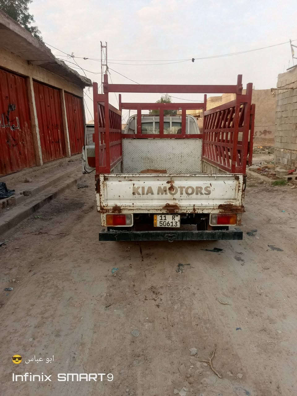 السلام عليكم سيارة كية حمل 96للبيع مكاني بغداد تحويل مباشر السعر 45وبيه مجال حك  الجية مكينة جديدة كهربائيات كله جديدة سيارة خير من الله رقم الهاتف ***********8
