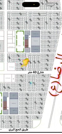 الجهه اليمنى • قطعة ٣٩٩٩ • ٣٥٠م