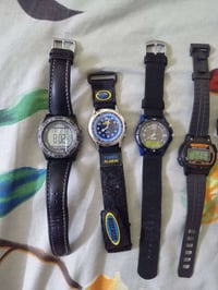 ساعات تايمكس الشهيره كل قطعه وسعر كلهن شغالات بلكامل منبه جرس ضد الماء...