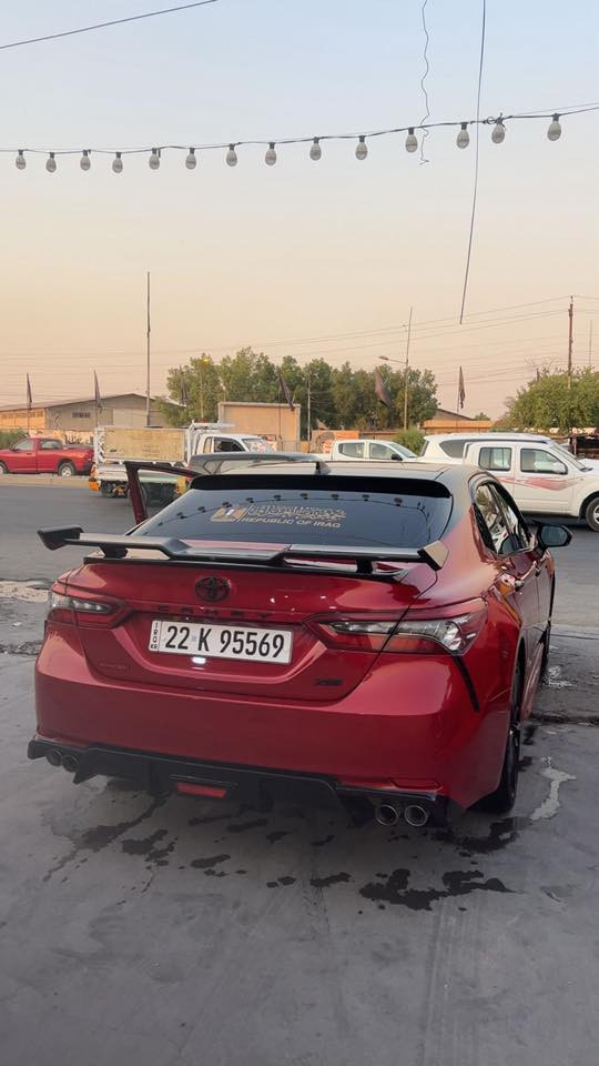 السلام عليكم 
كامري2023 XSE
سياره كلين تايتل جايه من امريكا 
فقط صار بيه بارد كد شبر بلعراق بلبنيد 
مكاني بغداد 
***********

