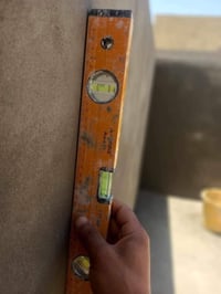 لبخ • ترميم جدران • كربلاء