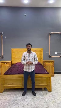 غرفة خشب زان • ٦ ابواب طابقين • توصيل وشد مجاني