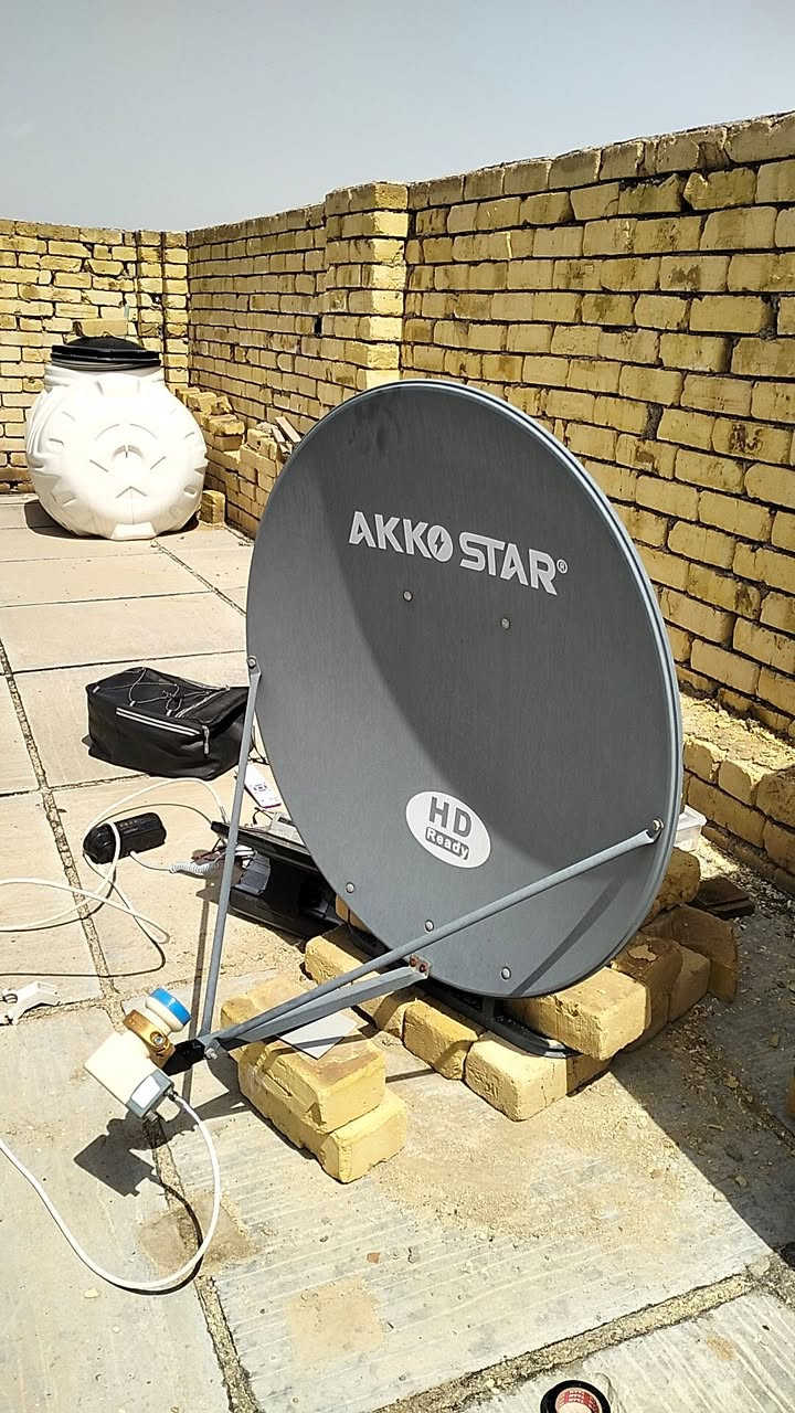 بفضل الله و حمده ، من ضمن أعمالنا تنصيب طبق حجم 85cm نحو مدار النايلسات 7° غرباً مع ألتقاط كافة قنواته و باقاته المتنوعة منها : الدينية _ الرياضية _ الوثائقية _ الأخبارية _ مسلسلات عربية و عراقية _ أفلام عالمية _ أفلام كارتون 📡🛰️

العنوان : الكوت _ حي الحوراء _ شارع المدارس
( تنصيب طبق حجم 85cm + بحث شامل و ترتيب للستلايت) 

للتنصيب يمكنكم التواصل عبر : 
الهاتف : ***********
واتساب : ***********

#عملنا_كافة_مناطق_الكوت
#مركز_الفتوى_14_بخدمتكم
#مركز_الفتوى_14_أختياركم_الصح
