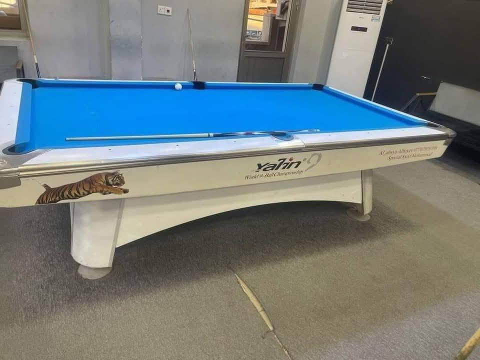 🎱 توفر بيع وشراء جميع انواع ميوزه البليارد ويوجد بيع جديد ومستخدم بنضافه اكثر من 85 ٪ وتوفر ميز منضده وفيشه وهوكي ⚽🏓

🔹 متوفرة ميوزه جديدة بأنواع راقية
🔹 وميوزه مستخدمة بحالة ممتازة
🔸 جودة عالية وأسعار تناسب الجميع
🔴وكادر ذو خبره ل تنصيب الميوزه 

📞 للاستفسار خاص او تواصل واتساب على الرقم : ***********
🚚 توصيل متوفر لكل المحافظات
