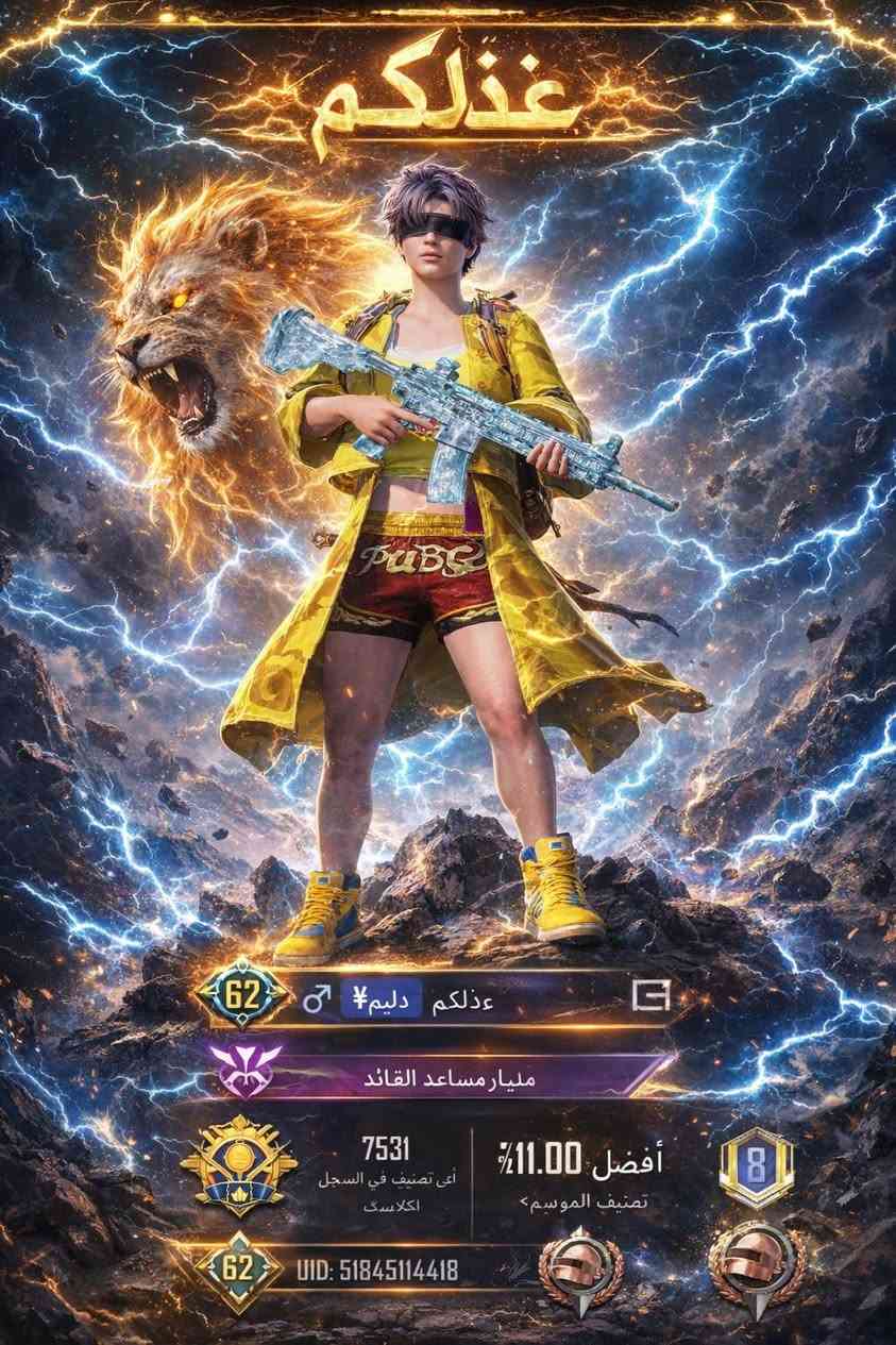 حساب ببجي للبيع تفاصيل اكثر خاص او تصال عل رقم ***********
