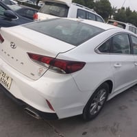 سوناتا 2019 امريكي رقم اربيل دولي جديد  حادث جاملغ امامي بدون دواخل مك...