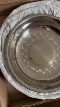 3 صحون ستانلس ستيل 18/8 بمقاسات 16,18,20cm من ماركة LIEBSPECHT السعر 4...