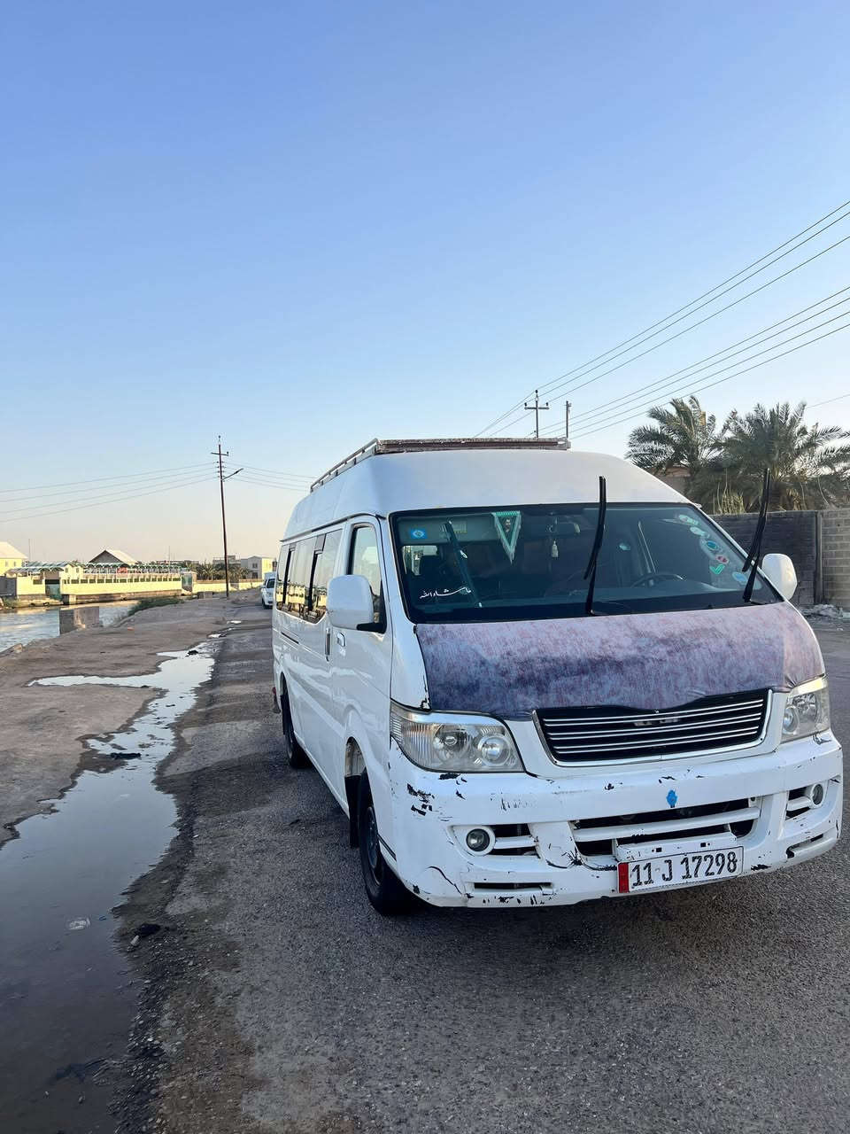سلام عليكم شيري البيع  بسمي موديل 13 سياره جاهزه من كلشي تبريد حداديه مكينه توه شاده وكير تو شاد بانزين غاز  بس ضربه وره بيه كل على بلاد السعر 95وبيه مجال العنوان البصره ابو الخصيب رقم الهاتف ***********
