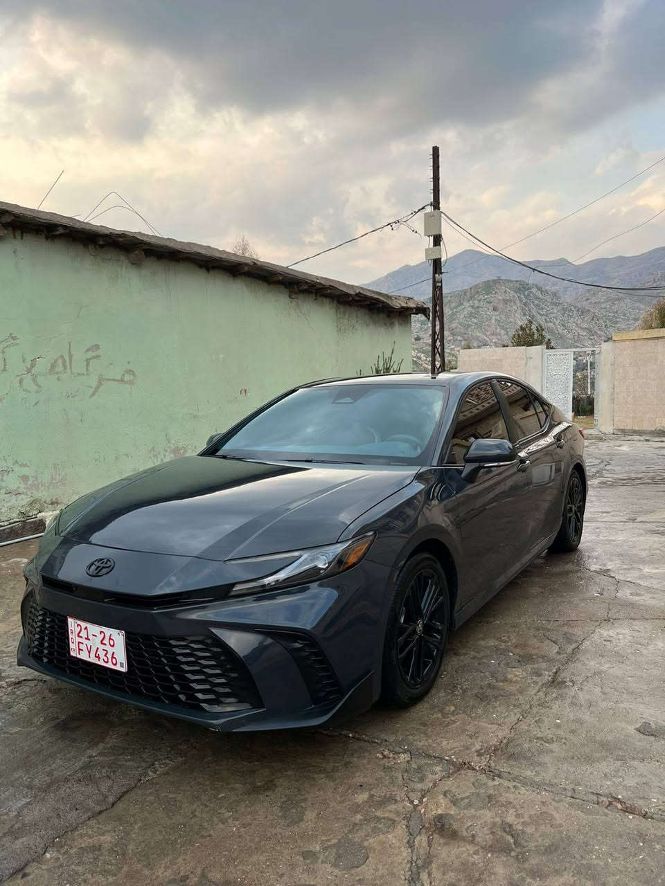 تويوتا كامري 
بو به يوندي كرن ***********
موديل 2025
موصفات Black/se 
ره نگ جيمه نتوي
2بارجه سبغ 
ته نها ١٠mi جويه حسابي سفره 
سياره كه زور خاوينه او هيج شوخت تشتي تيدا نيه هه مو تشتي به شه رت
ايرباك ته نها به س دوگمه 
سياره كه زور زور خاوينه
سعر 225مجال أربيل, العراق
