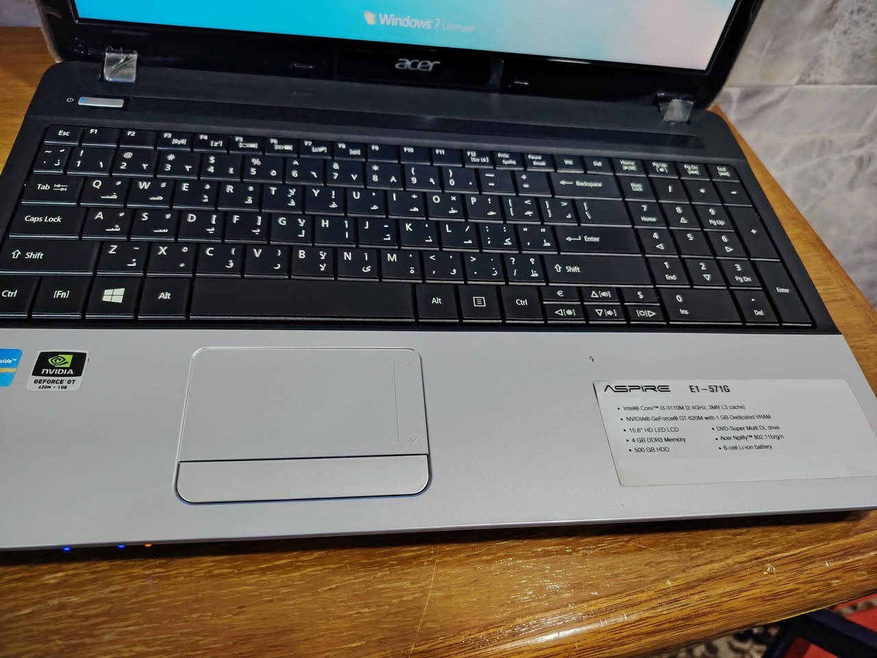 للبيع لابتوب ايسر
كارت شاشة خارجي ١ كيكا 
رام ٤ كيكا 
معالج كور اي ٣
بدون هارد 
حجم ١٥.٦
ديفيدي رايتر 
بطارية نص عمر 
ضعف ب السماعات 
القشر نضافة ١٠٠ ٪
 مع الشاحنة 
السعر ٨٠ الف
موصل جانب الايسر


**إذا كنت صاحب هذا الإعلان وتريد حذفه لأي سبب، رجاءا أرسل رسالة إلى الدعم الفني**