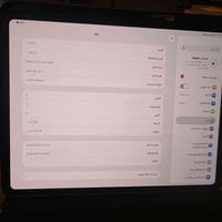ايباد ١٣ انج معالج M5  ذاكرته ٢٥٦ بطاريه ١٠٠ مشحون ٦٥ مره بس  سعره ملي...