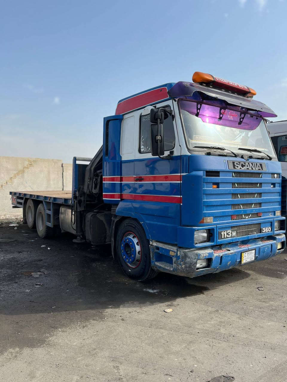 السلام عليكم للبيع سكانيا 113 كير 3×3 كرين 10 طن 3سلايتات التواصل 0781325914


**إذا كنت صاحب هذا الإعلان وتريد حذفه لأي سبب، رجاءا أرسل رسالة إلى الدعم الفني**