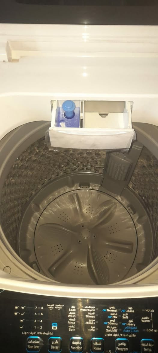 سلام عليكم مرخصت الادمن غساله وتماتيك نوعيته دنكه حجم 16ونص مديل 26 بيه كرت ضمان جديده الغساله سعره 450 مكاني كربلاء ***********
