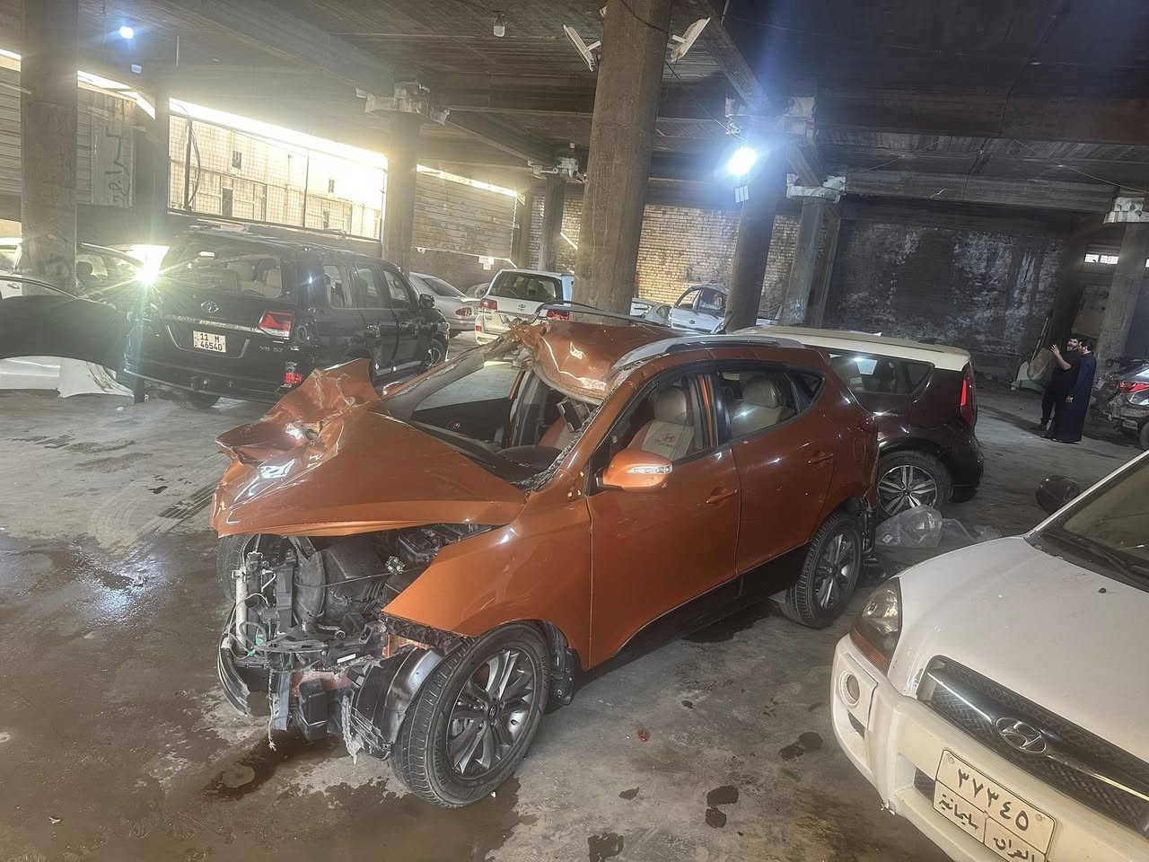 سلام عليكم لبيع توسان موديل ٢٠١٥ رقم بغداد عله حادثهه مثل صوره سعرهه ٦٥ مكان سياره بغداد المشتل استفسار ***********
