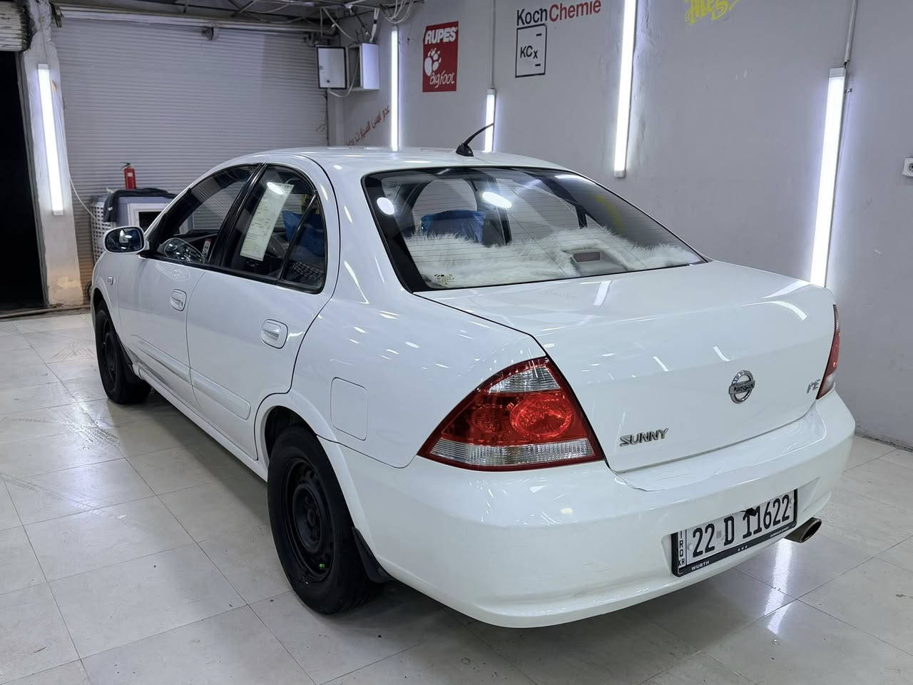 سلام عليكم سامسونج موديل 2009 اصل ياباني سياره جديده بمعنى كلمه بيها صبغ 3 قطع بدوان دواخل محرك وكير بشرط تبريد ثلج تدفئه 4 تايرات باتري جديد سياره مبيها نقص برغي سنويه جديده شرط تحويل وال وكالة بطاقة بانزين بيها مكان كركوك سعر 97$ رقمي 
***********
