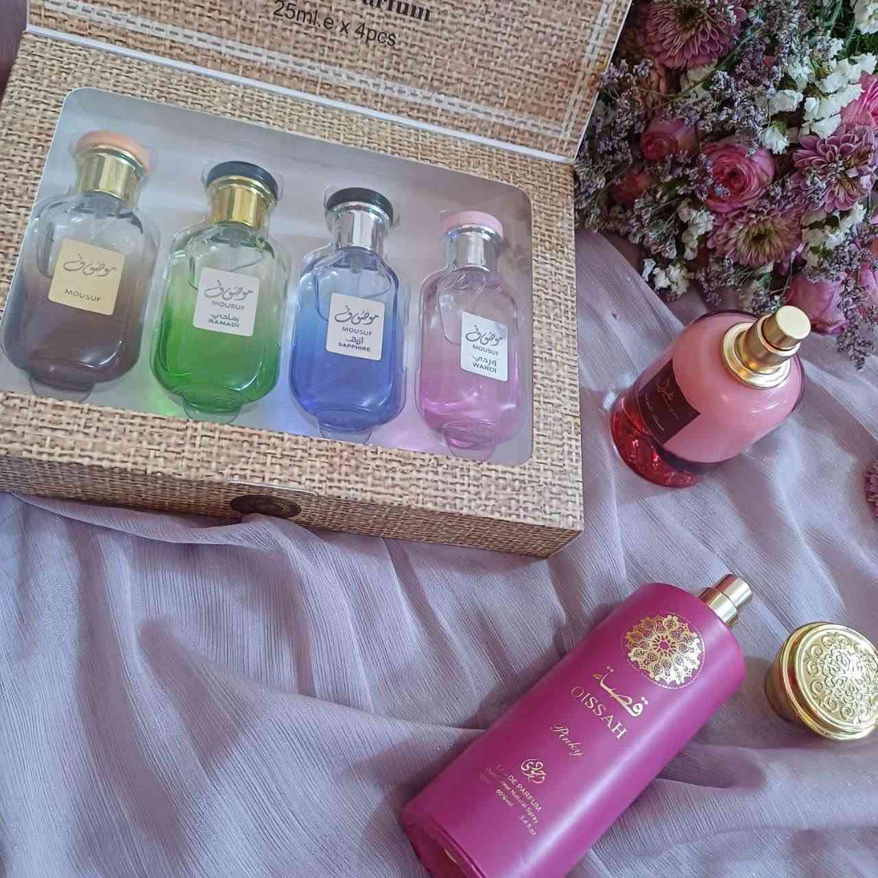 عرض العطور لمحبين العطور😍🔥

العرض مكون من بكج موصوف 4 قطع عطور  مجموعة من العطور شرقية ملائمه للجنسين  عطور فخمة خليجيه  
تتميز بمزيج من عنب وشوكلاته  ومسك ونفحات زهرية  

عطر مسك توت يجمع بين مسك النقي  والزهور متميز بعطر انثوي. 

عطر قصه الوردي عطر انثوي جذاب 

سعر العرض كامل 35 والتوصيل مجاني


**إذا كنت صاحب هذا الإعلان وتريد حذفه لأي سبب، رجاءا أرسل رسالة إلى الدعم الفني**