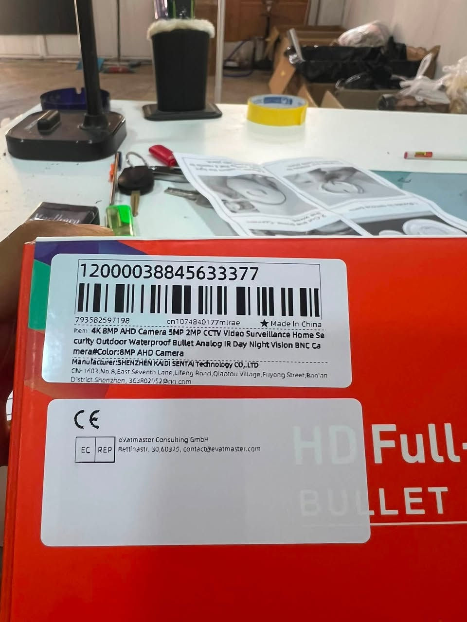 أمان ذكي وحماية مستمرة! 🔒✨
وصلت الآن كاميرات TURBO HD Full-Color الحديثة!
 🛑 تصوير ملون بدقة عالية ليلاً ونهاراً (24/7 Full-Color): وداعاً للصور الأبيض والأسود، رؤية ملونة وواضحة حتى في الظلام التام.
 🌧️ مقاومة للماء والغبار (IP67): مصممة خصيصاً للمساحات الخارجية وتتحمل أقسى الظروف الجوية.
 🛡️ احمِ منزلك، محلك، أو مخزنك بأقل تكلفة وأعلى جودة.
الكمية محدودة جداً! للطلب أو الاستفسار عن السعر، يرجى مراسلتنا عبر الرسائل. 📥


**إذا كنت صاحب هذا الإعلان وتريد حذفه لأي سبب، رجاءا أرسل رسالة إلى الدعم الفني**
