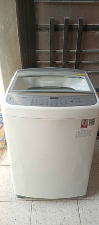 غساله ال جي 17 كيلو انفرتر اصلي  تايلندي الاصلي ما بيها   اي خلل بلادي...