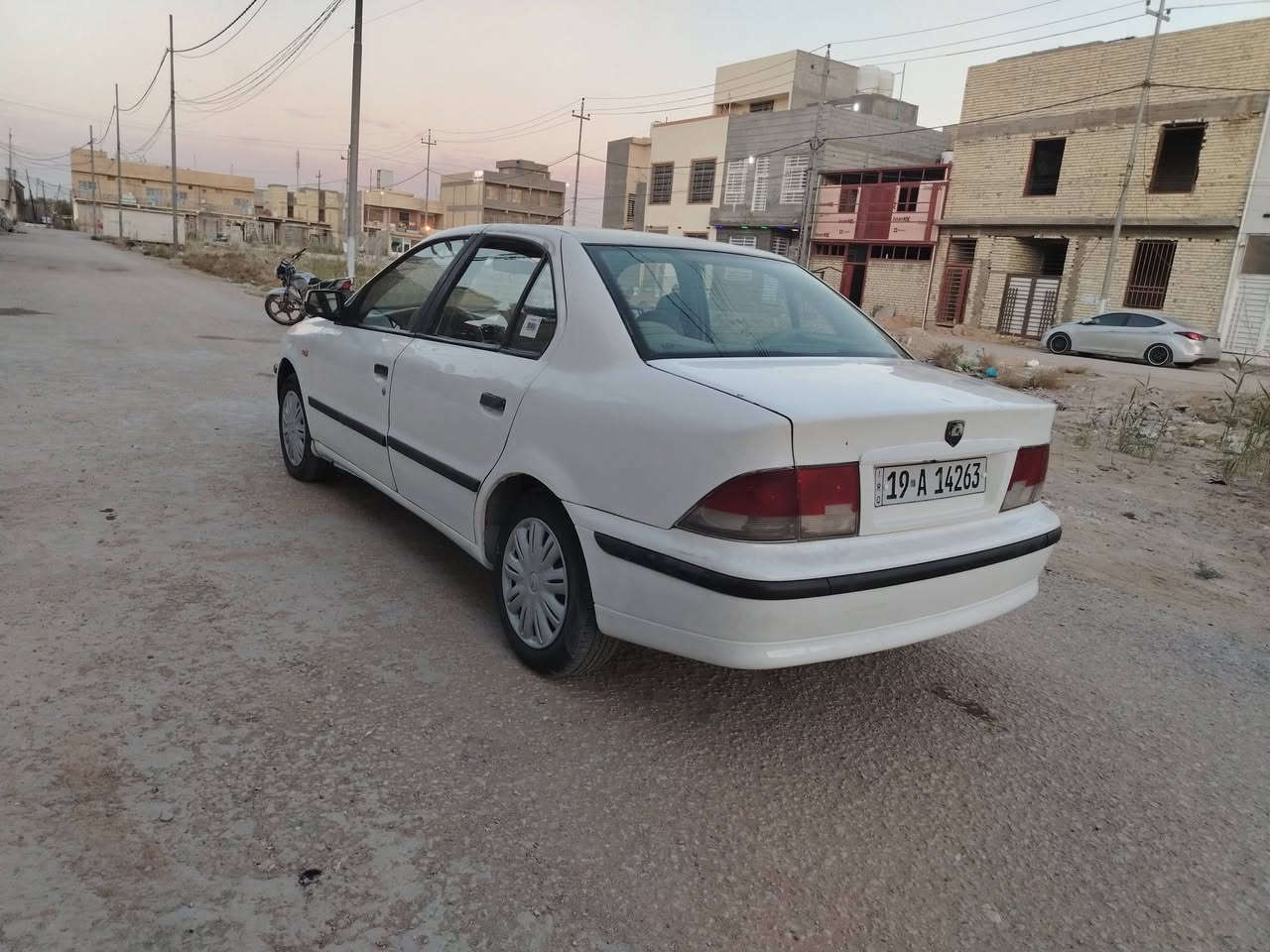 سلام عليكم سمند 2011 رقم كربلاء مداور ثاني يوم مكفوله من ضربه وتبديل بيه فقط مكانات صبغ ومعمر دوس ودواير السعر 38وبيه مجال قليل للاستفسار ***********
