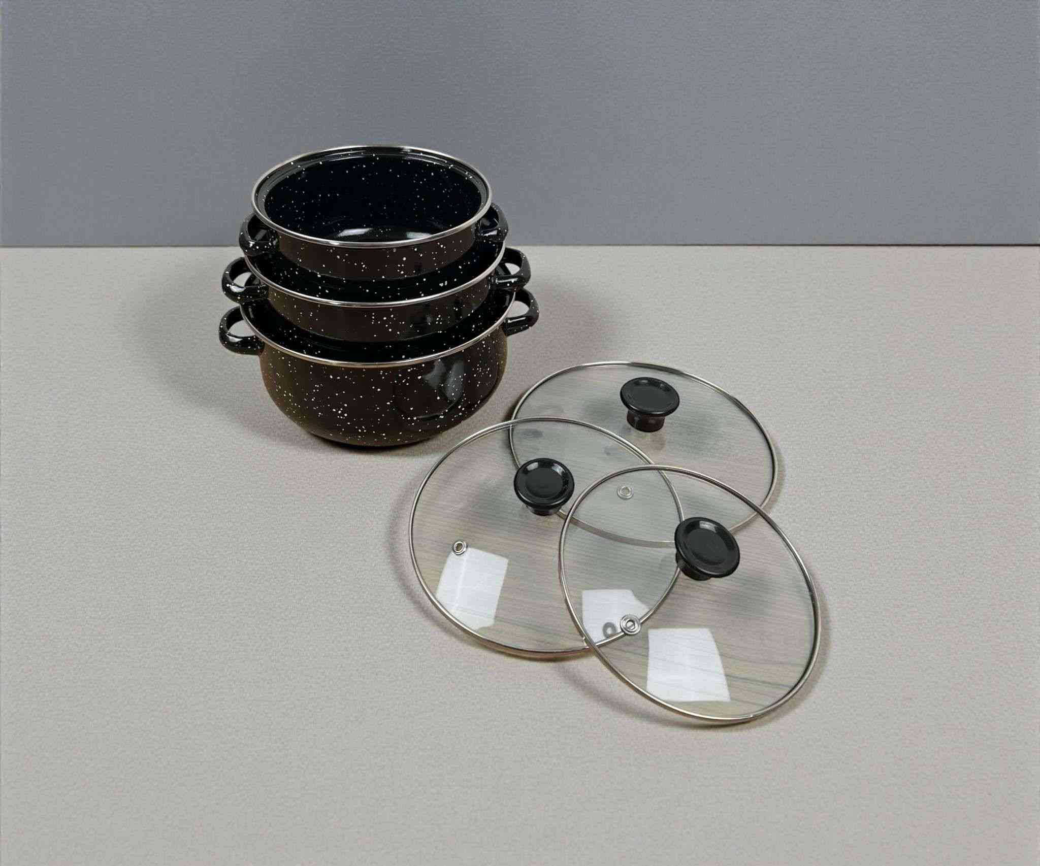 السلام عليكم حبايب شلونكم شخباركم ♡
_____________________________
جبتلكم سيت قدور طبخ إيناميل ثلاثي مع أغطية زجاج
اخر 10 سيتات سارعو بل حجز متوفر توصيل جميع محافضات العراق ♡
للمراسلة على حسابي
المقاسات:
- الكبير: قطر 20 سم – ارتفاع 9 سم
- الوسط: قطر 18 سم – ارتفاع 8.5 سم
- الصغير: قطر 16 سم – ارتفاع 8 سم


**إذا كنت صاحب هذا الإعلان وتريد حذفه لأي سبب، رجاءا أرسل رسالة إلى الدعم الفني**