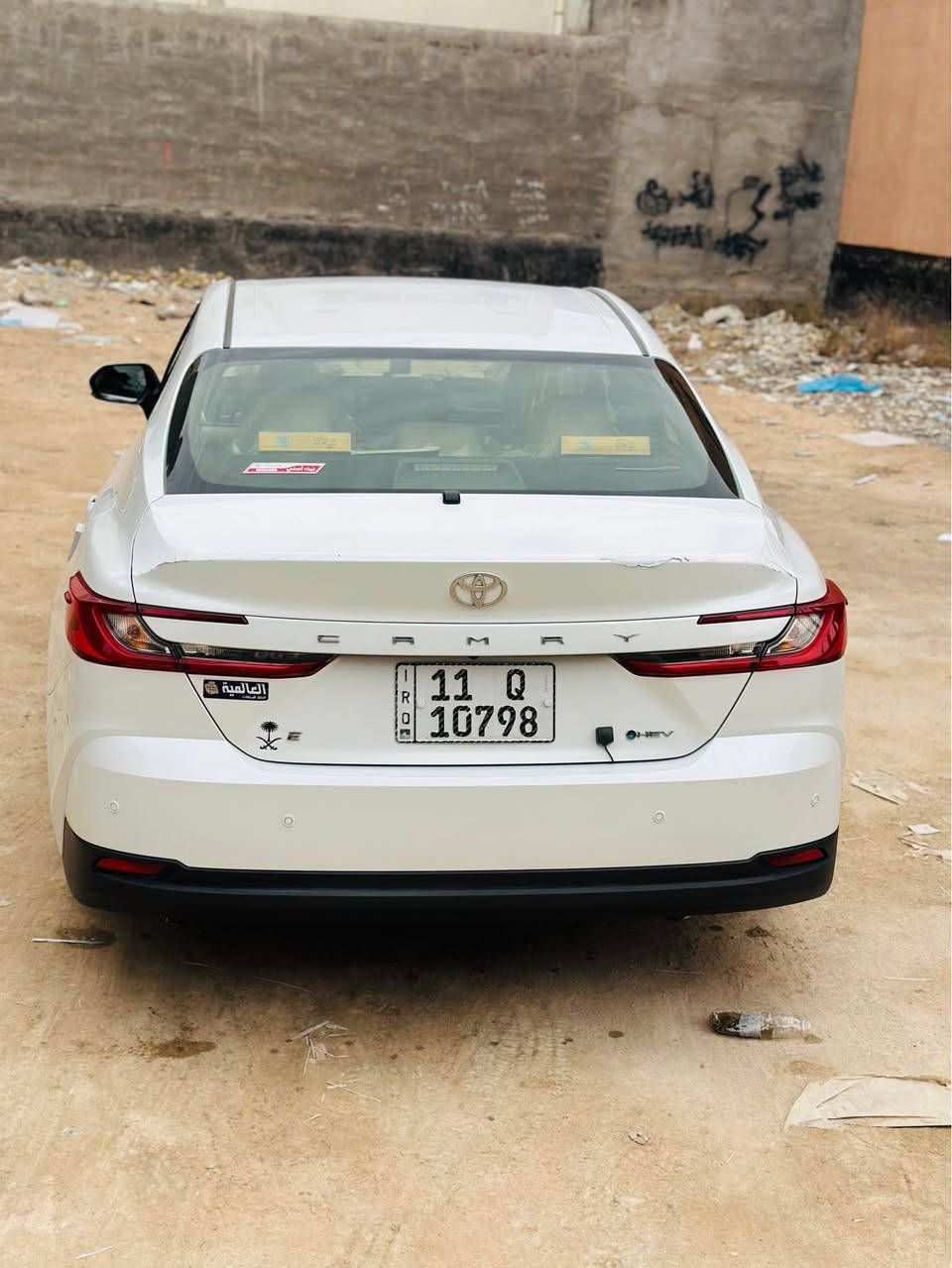 تويوتا كامري 2025 وكالة عبدلطيف ياباني اصل 
مكينة 2500
مواصفات E  وجميع مواصفات معروفة  داخل بيجي محجوزة للمصرف الصناعي نضام مقترض وكفيل نفس البيت رقم  بغداد وكالة من مالكها الشرعي 
ماشية 10 تلاف 

مكان السيارة البصرة 
السعر 205 وقابل للتفاوض 
للاستفسار : *********** البصرة, العراق
