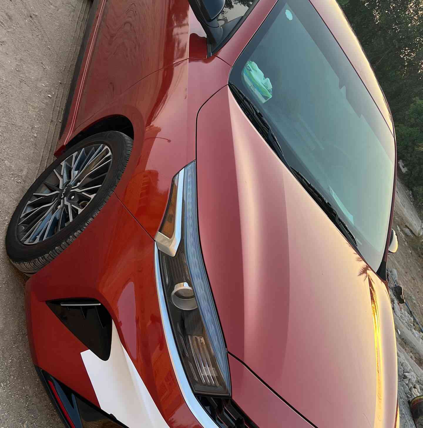 كيا فورتي 2024 جي تي لاين 
 لون 🍑مشمشي مميز  🍑
محرك 2000 دوش … عداد 22 الف فقط 
رقم بغداد حرة … المكان ذي قار
__________________________________
✅المواصفات : 
✅بصمة تشغيل مع بصمة ابواب وبصمة جنطة  
✅تشغيل عن بعد  + فتح جنطة ذكي عند الاقتراب
✅ سايد بريك دكمه + اوتو هولد 
✅رادارات 360 ( امامي + خلفي جانبي يمين ويسار  ) 
✅توقف امامي + خلفي ذاتي 
✅اشارة بالمري + نقطة عمياء
✅قيادة ذاتية  + كروز تثبيت السرعة + تحديد المسار 

✅كشنات جلد مع بصمة GT line مع تطريز 
✅ستيرن رياضي حرف (D) مختوم Gt line
✅لايت لد  مع لد نهاري / بك لايت لد مميز 
✅اضواء ترحيب عند الاقتراب
✅تبريد بيانو تحكم مواسم 

 👈ثلاث وضعيات قيادة (نورمل + سمارت + سبورت)
👈شاشة كبيرة  10 انج + GPS+ بوصله + كامره خلفية دواره 
ضرر خلفي بسيط بدون  ايرباك سستم بلاد 
بچم  كبس شركة صفحتين سليم بدون تبديل بدون صبغ فقط حافة الجنطة اسفل الرقم
للتواصل :
واتساب او اتصال ***********
اتصال فقط ***********
