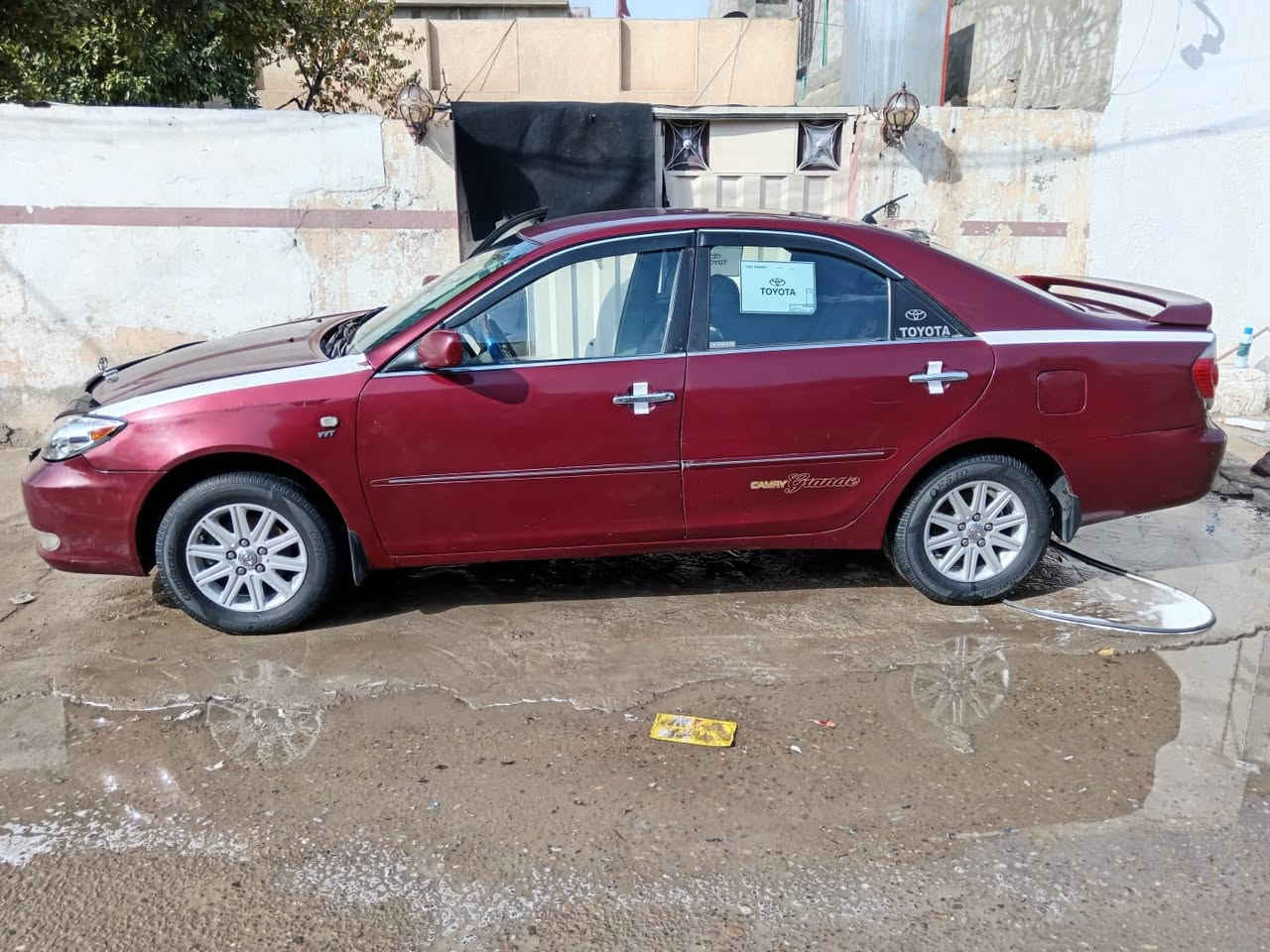 موديل:2003
لون:احمر
مصبوغه :عام  &جماليه
السياره: خليجي 
تخم تاير جديد 
منضومه زنون جديده
منضومه تبريد كله جديده 
مسجل شاشه
رقم دولي باسمي
بيه تنقيص شي بصيط بس بدون تبخير ولادخان 
كهربائيات شغاله كله سياره مابيه نقص برغي  
سنويه جديده +هزه جديد
السعر(((86)))وبيه مجال
رقم الهاتف((***********))
