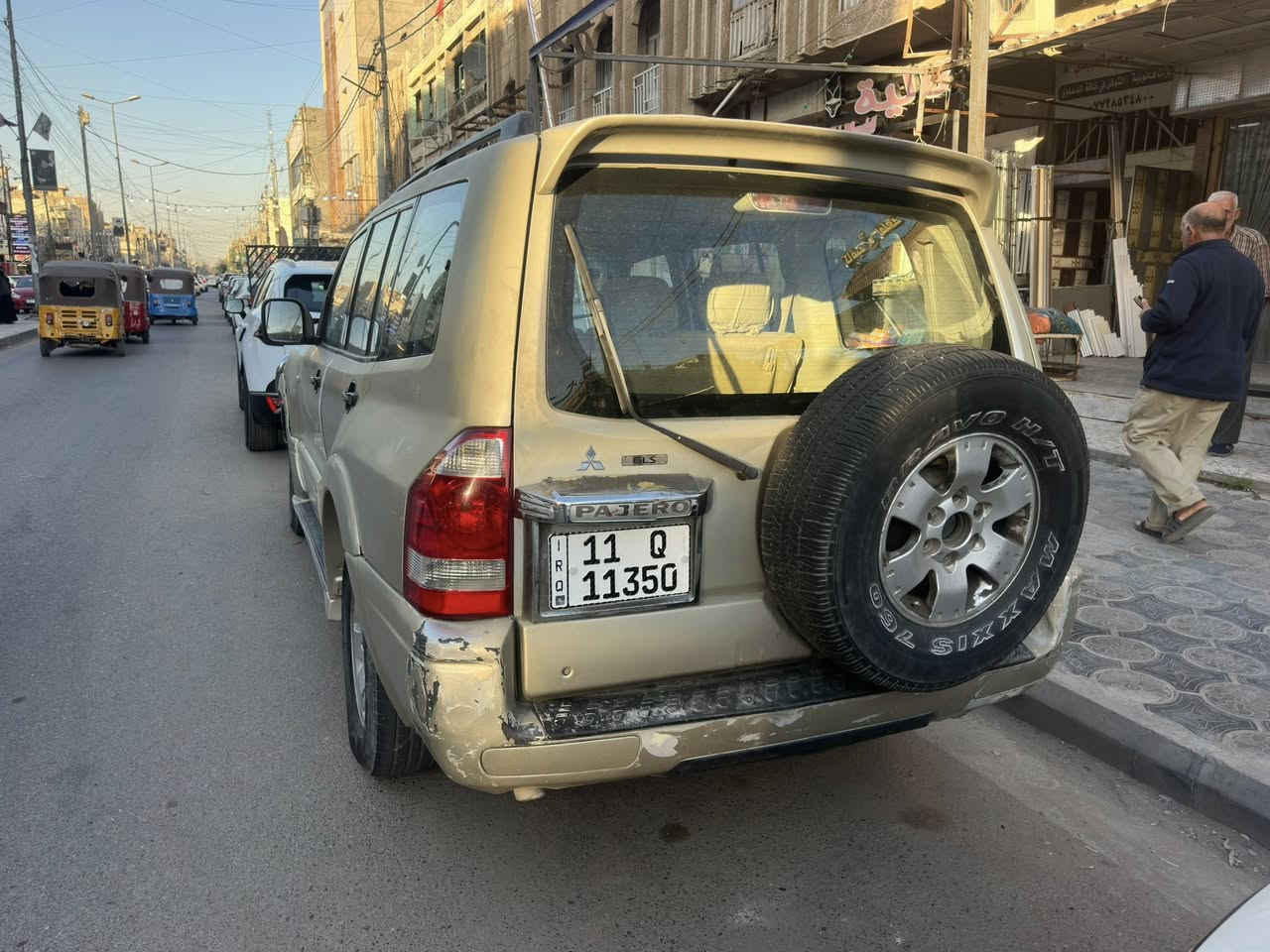 باجيرو 2007 GLS فول مواصفات (64$)وبيه مجال بسيط
باجيرو 2007

مكينة 3000

عليه منظومة غاز 

مصبوغ عام 

اثر جفية

مبدل بنيد

رقم بغداد بأسمي التحويل مباشر 

***********
