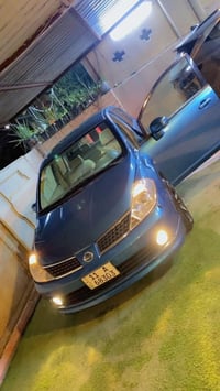 نيسان تيدا للبيع موديل٢٠٠٧ سنويه بااسمي هزه جديده سياره مكينه كير مبدل...
