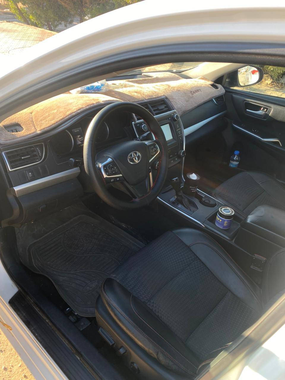 كامري SE
موديل ٢٠١٥ 
بدون ضرر فقط تعديل بارد بخشم الجاملغ الأمامي 
بدون ايرباك بدون داخل بدون شواصي 
السياره ما ناقصها شي كلشي شغال شرط
رقم سليمانيه بأسمي تحويل ثاني يوم
السعر ١٧٥ وقابل للتفاوض 
***********
المكان تكريت
