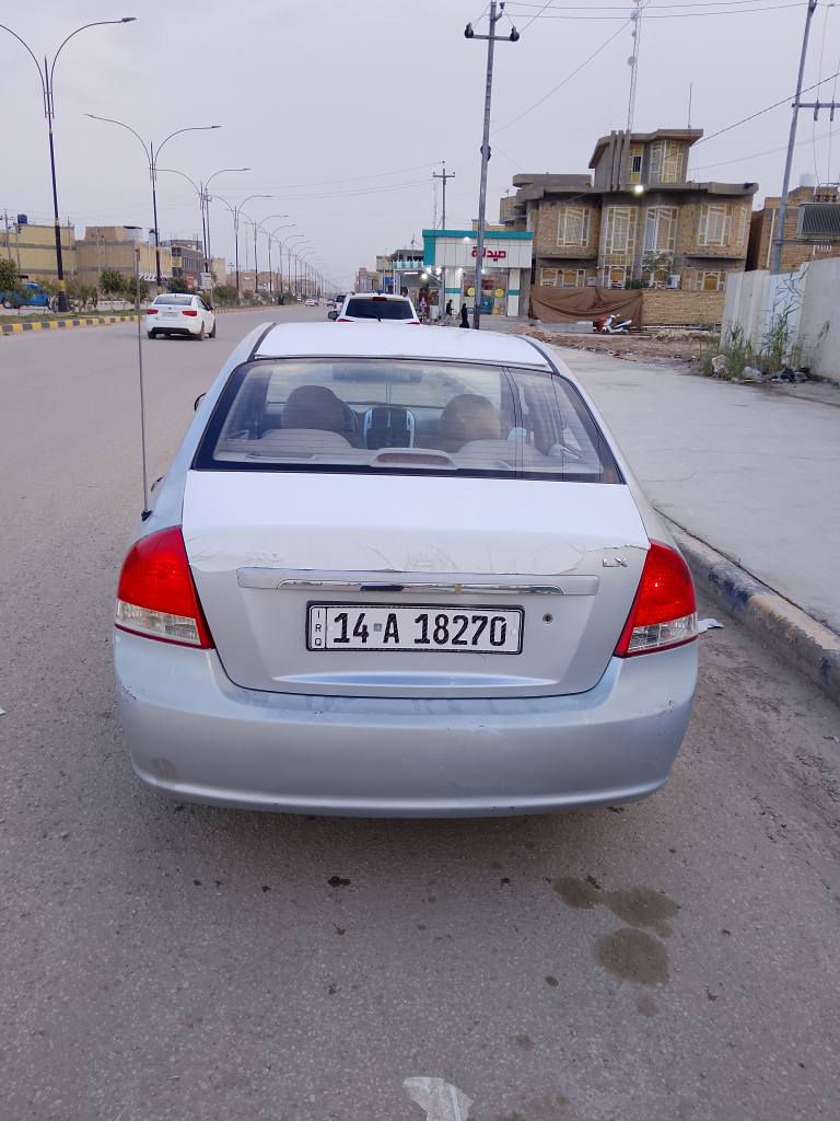 كيا سيراتو خليجي 2007 محرك 1600 مكينه كير حداديه تخم تاير سنويه جديده رقم انكليزي باسمي للبيع او للمراوس مكفولة من الضربه القوية بيه جراد والسلفر كله يجرد مكان السياره قضاء الشطره السعر 84 ولشراي بيه مجال *********** الشطره, ذي قار
