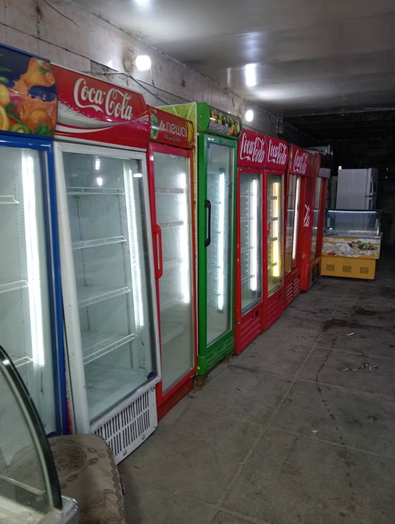 وصول وجبه جديده من العارضات والثلاجات شرط الشغل والتبريد مع ضمان الشغل وباسعار حلوه بيع جمله مفرد عنوان ذي قار شارع صلاة الجمعه مقابيل الملعب *********** ناصرية, ذي قار
