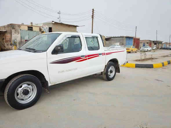 سلام عليكم
نيسان موديل 2003 سياره مصبوغه حزام بدون ضربه سياره مال مزاد وزارة الداخليه سياره جاهزه حداديه كير ماكينة   جاهزه سعر 53 وبيه مجال قليل 
*********** ذي قار قضاء الرفاعي
