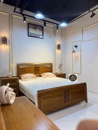 موديل تراث فخم • خشب جاوي طبيعي • ارتفاع 245سم