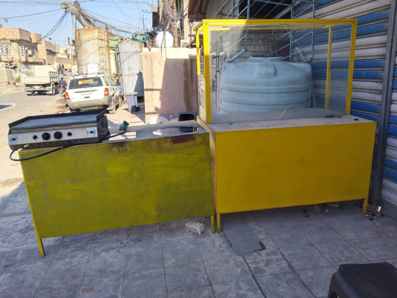 اغراض مطعم للبيع بغداد مدينه الصدر الاورفلي رقمي ***********
