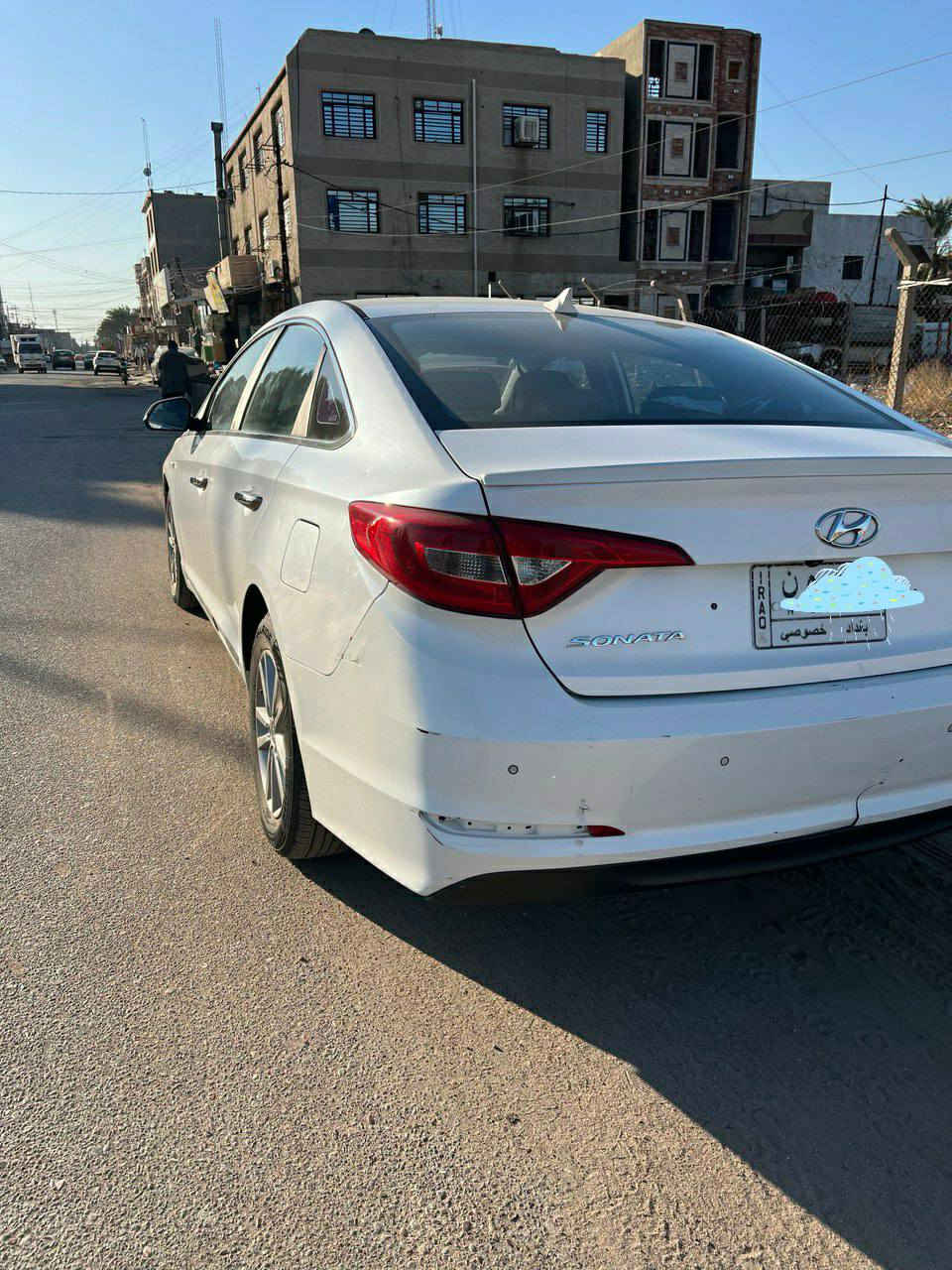 سيارة سوناتا ٢٠١٥ للبيع
وارد كوري محرك ٢٠٠٠ ، رقم بغداد ، سيارة نظيفة بالنسبة لموديلها وبيها مواصفات حلوة تبريد قطعتين امامي وخلفي ، شاشة وتحكم ستيرن ، وشاشة عطلات ، وتنبيه 
من دخولها للعراق على ايدي ، وبيه شخوط ورصعات بسيطة بالدعاميات مال استخدام 

السعر : ١٣٠ ورقة ، وبيها مجال حق الجية 
للاستفسار : ***********
مكان السيارة بغداد / حي الخضراء
