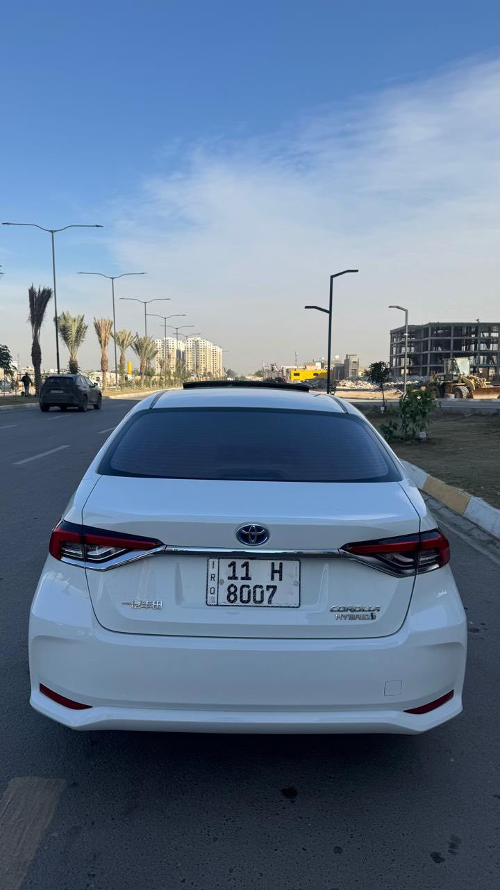 كورلا هايبرد 2023شكل خليجي
السلام عليكم للبيع سيارة بدون صبغ بدون بارد 

استخدام شخصي نظيفة ماشية 30الف فول مواصفات كراسي كهرباء كشن سايق وكشن سكن كهرباء 

مواصفاتها معروفه سلايد  و رادار امامي و كامرا خلفيه و شاشه جبيره كار بلي وتحديد مسار هاند بريك دكمه اوتو هولد. كامل مواصفات السياره محرك 1800كير محرك كفالة مكان سيارة بغداد الكرخ السعر 144$بيه مجال للشراي

***********
