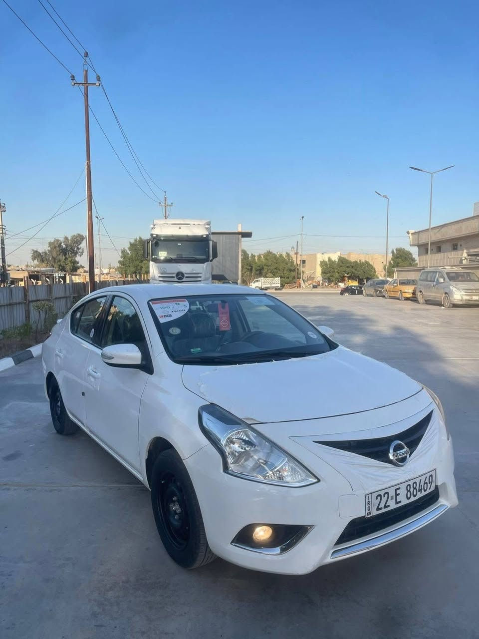 السلام عليكم
نيسان سني 2023
بعدها ع وضع الشركه 
ماشيه 50 km
 فوول مواصفات 
بصمه مري شفط 
تبريد بيانو شاشه كار بلي
جام كهرباء اشاير مري 
وبعد بيها مواصفات 
سياره كلش جديده 
رقم اربيل باسمي 
سنويه وهزه ورقم جديد
مكفوله بيها فقط جاملغ خلفي صبغ وبيها بارد كد شبر شرط السونار 
مكاني بغداد  السعر90 ورقه مستعجل عل بيع
شراي اتصل 

 ‭0771 770 5925‬
