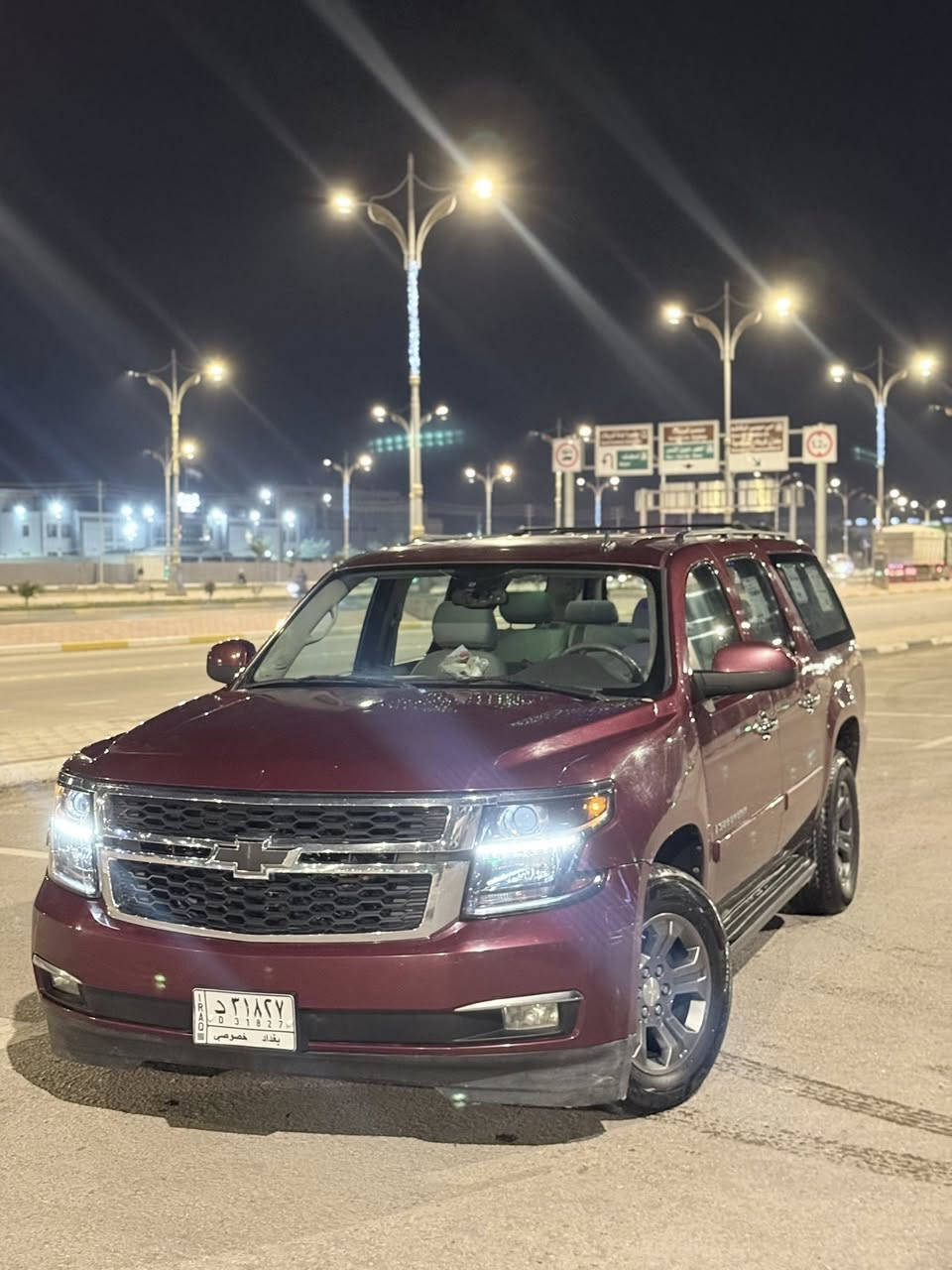 السلام عليكم
تاهو 2008
رقم بعداد 
محدث بجم 
ماشيه 130 
غرفه روزرايز 
شاشه جبيرة
دوشمه جلد خياط جاهزه السياره 
السعر 180
***********
***********
