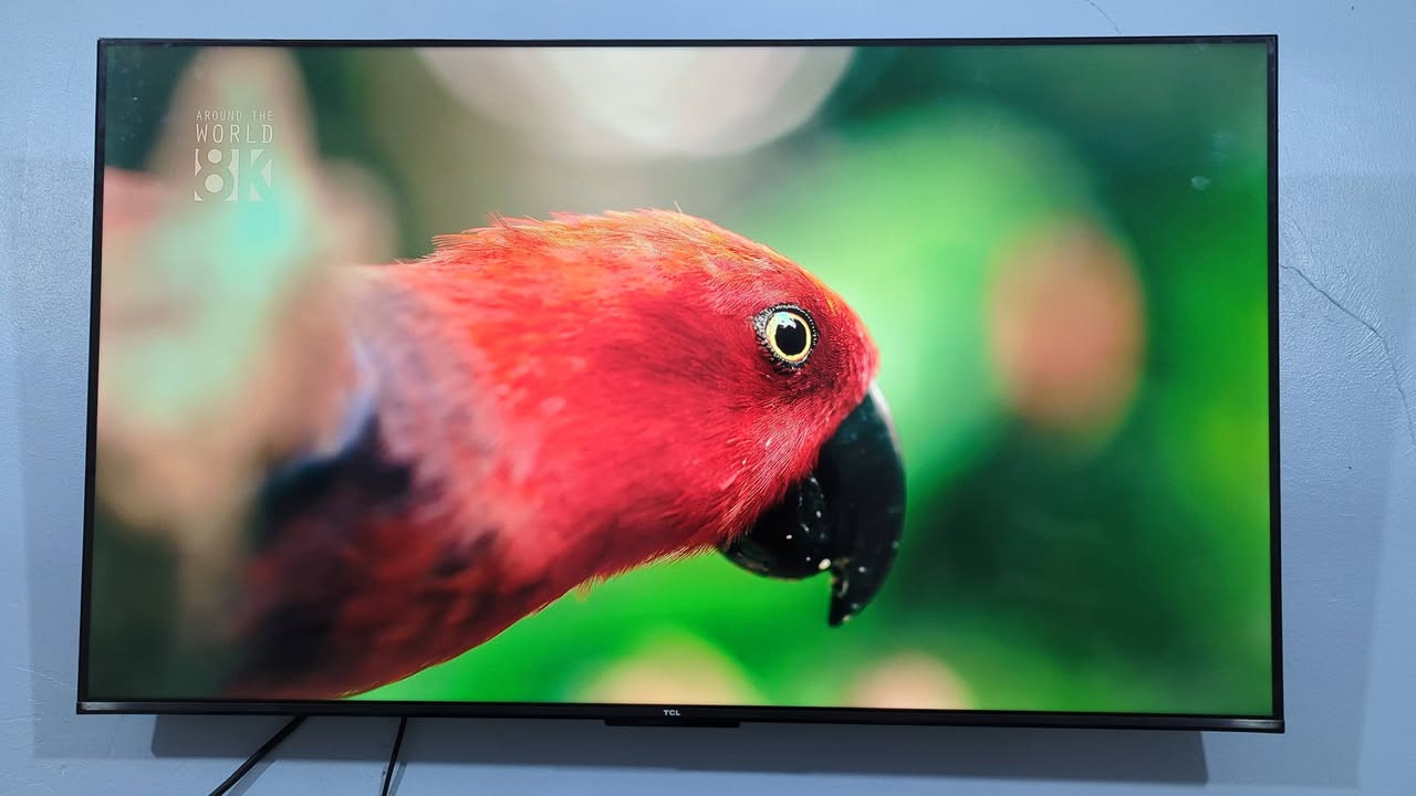 سلام عليكم شاشه تي سي ال حجم 55 فوركي حقيقي الوان تخبل صوت استريو دولبي اتمس صوت استريو مضخم نضامه كوكل تيفي ستلايت دخلي ريمونت ناطق  شاشه لوك مكفوله من تصليح شي نضافه فول مكاني بغداد وره سيطرت الشعب رقمي *********** سعر425
