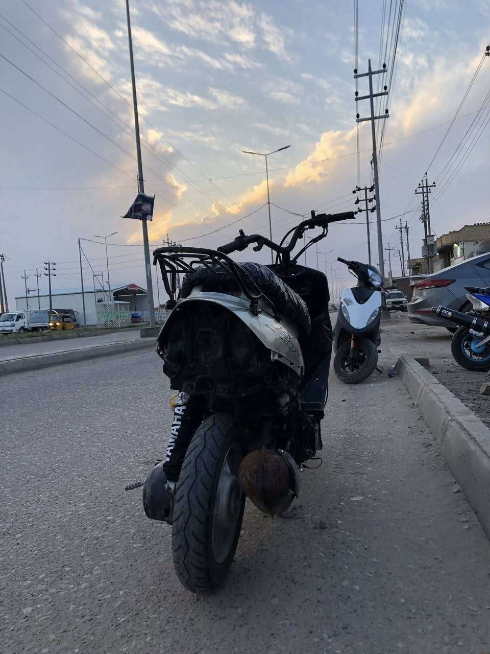 سلام عليكم دراجه ام تسعه مكينه ناعمه مفتوحه مره وحده السعر 250 وبيه مجال ***********
