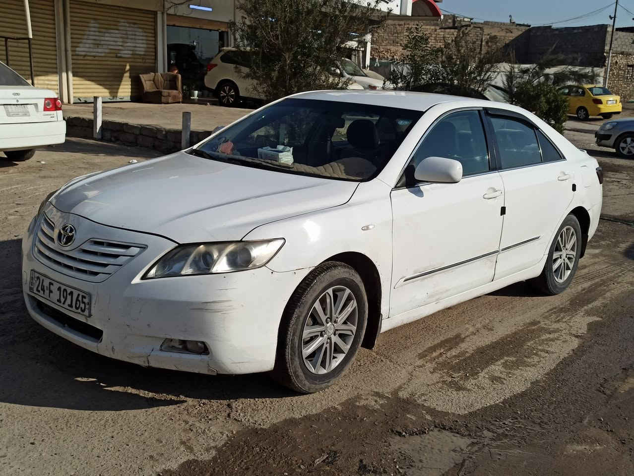 السلام عليكم
كامري 
موديل 2008
وارد خليجي
رقم دهوك الدولي 
كابون بأنزين الكتروني 
محرك وكير شرط 
محرك 2400 ما مفتوح مال كصه 
سياره بدون صبغ بيها بارد فقط موضح بالصور السونار 
شرط التحويل 
السعر 105$ وبي مجال

🛑قفل سعر بالتليفون ماكو تعال شوفها وادفع سعر اليعجبك 

🛑ملاحظه مهمه
 يرجى الاتصال من  الساعه 9 صباحأ إلى الساعه 9 مساء
#العنوان موصل الجديده شارع بغداد مجاور سنتر بغداد
#مكتب ال رزان للسيارت
***********
***********
