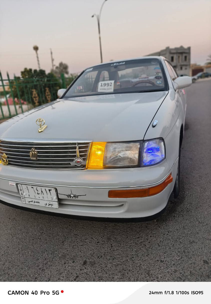 بطه موديل 1992 رقم نينوى سنوية  لل26 تحويل ثاني يوم كير ومحرك شرط مكفوله من الكص والضربه والصبق قطعتين رش بدون دواخل طخم تاير وصدر جديد تبريد ثلج السيارة على وضع الشركه مابيها نقص برقي السعر 62 وبيها مجال مكان السياره الشركاط الشراي يتصل ***********المو شراي لا يتصل
