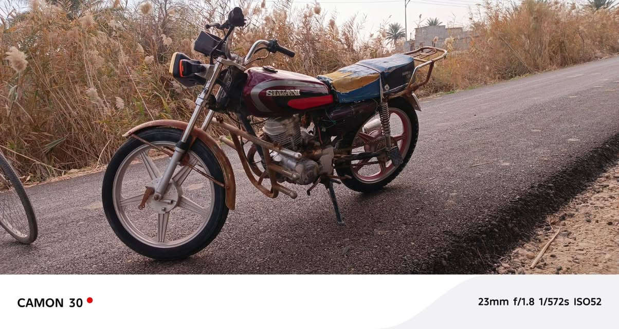 تنويه...!
دراجة سيفان محرك جني 200 لا تسالني على شلعتها ولانشاطها واحد على واحد كلشي بيها جديد نكرة سلف اشاير ولايت ودبلات الاصلية كلهن جدد دراجة مال جني سريعة وخدمية لو ما محتاج ما افكر ابيعها اصلا السعر 400 وبيها مجال حك الجية رجاءاً الي مو شراي لا يعامل ***********
